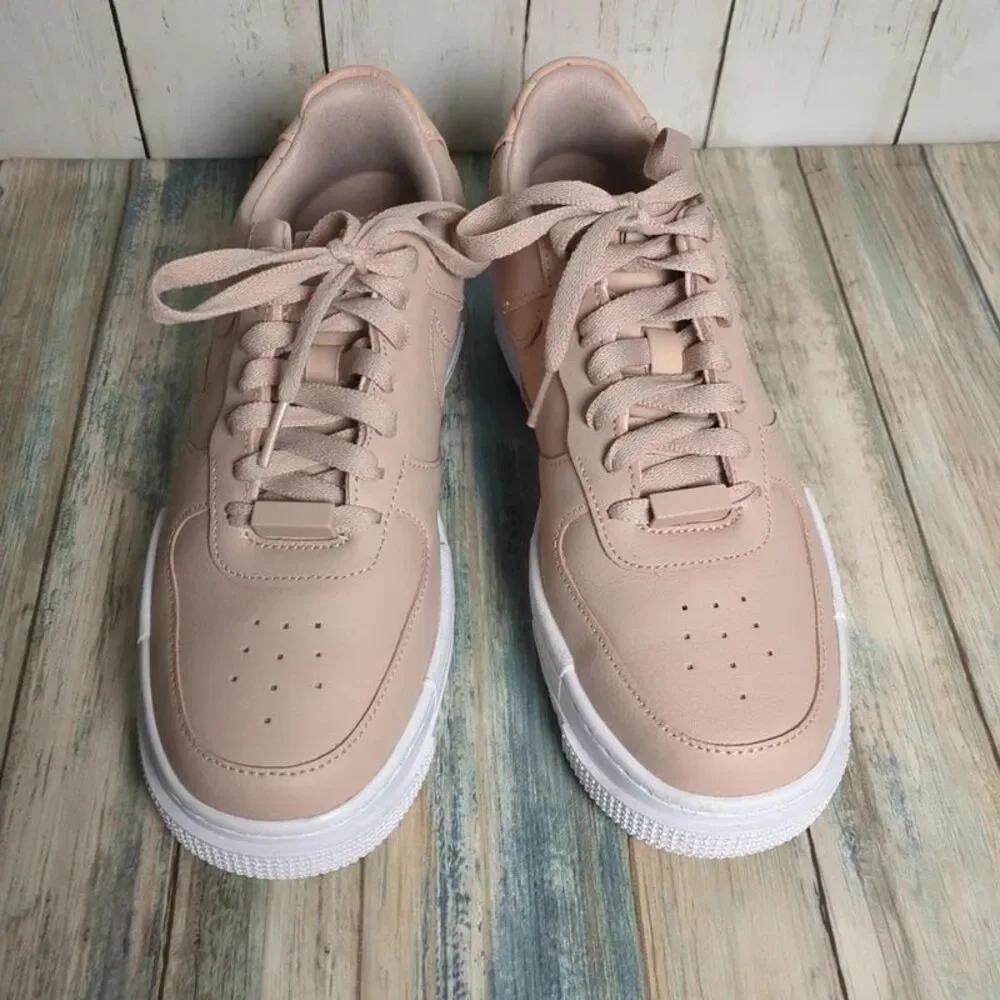 Nike Air Force 1 Pixel SE Pink Oxford White Womens Sneakers Size 7.5